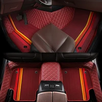 Custom double layer car floor mats for Bentley all models Mulsanne GT BentleyMotors Limited car styling auto accessories