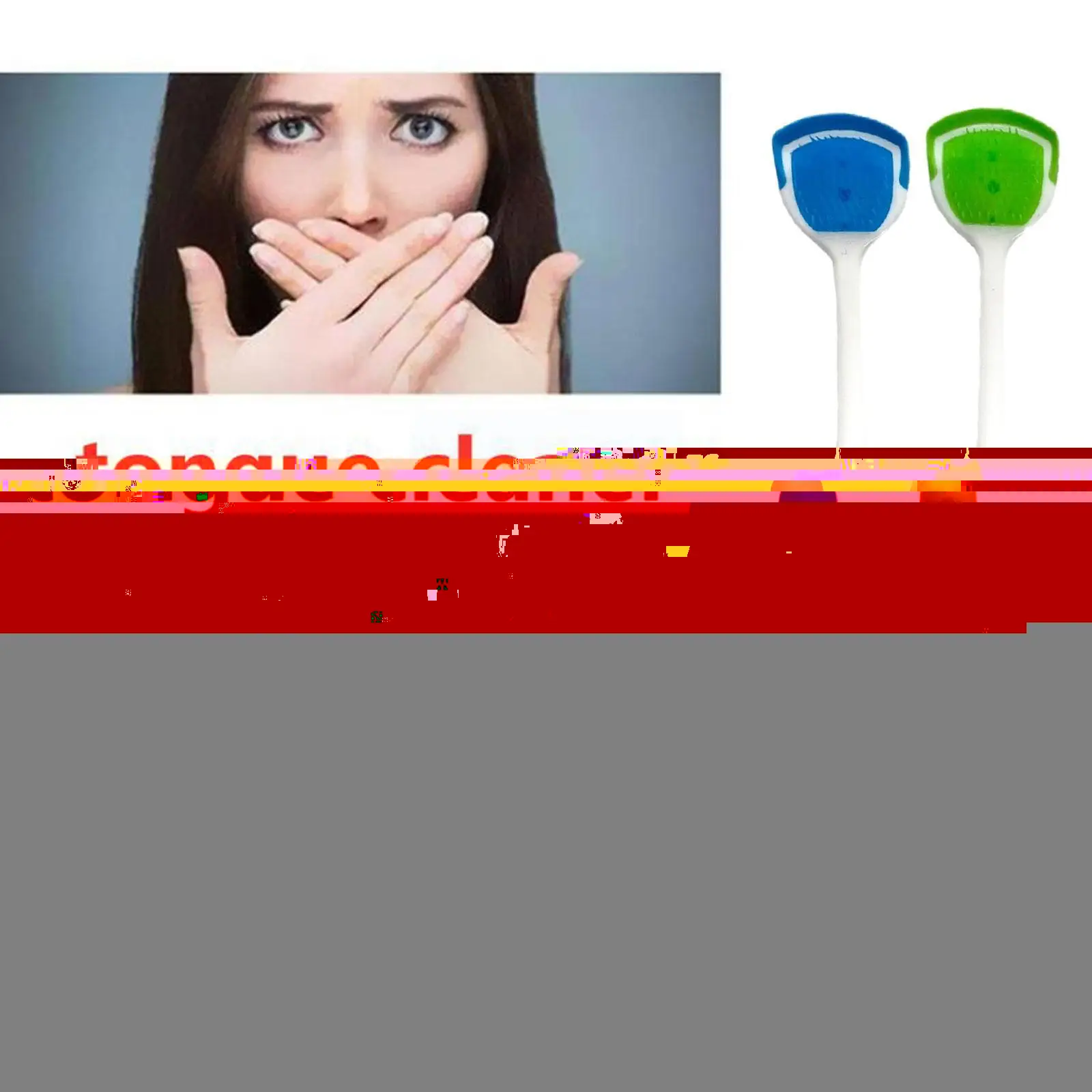 

1 шт., силиконовая щётка для языка