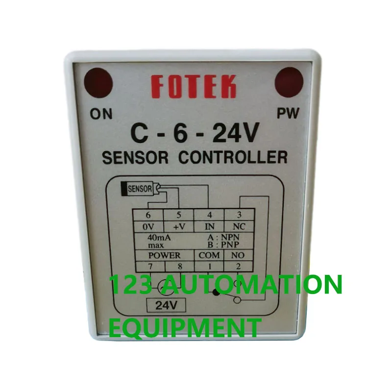 Фото Аутентичный новый контроллер датчика переключателя FOTEK C-3 6-24 В 110 В 220 В 10-220 В 11-220 В №1