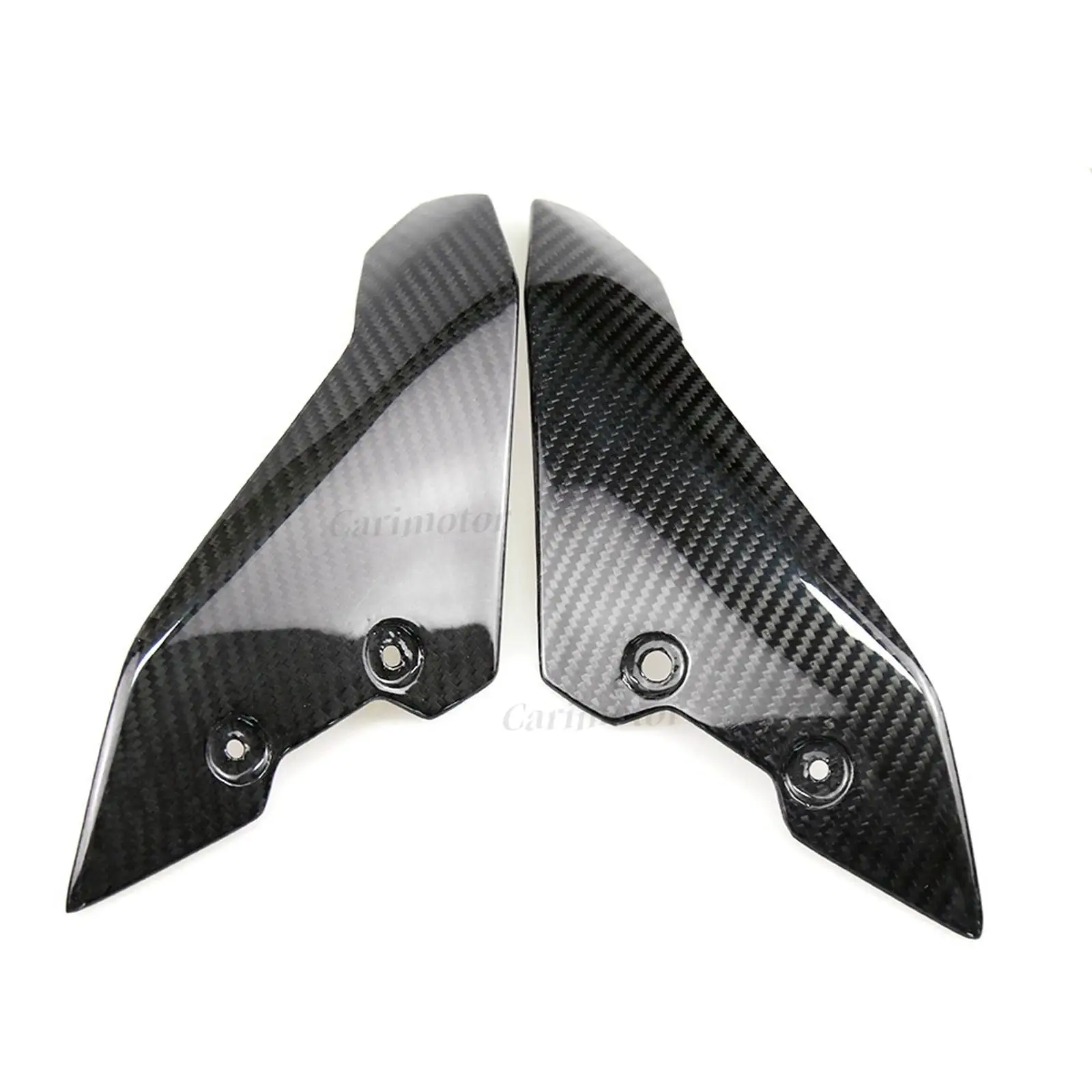 Обтекатель боковой панели ветрового стекла из углеродного волокна для 16-19 Yamaha MT-10