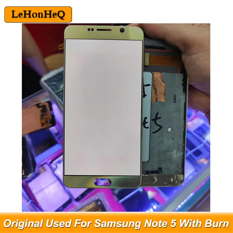 Оригинальный ЖК-дисплей для SAMSUNG Galaxy Note5 сменный ЖК-экран Samsung Note 5 N920 N920A |