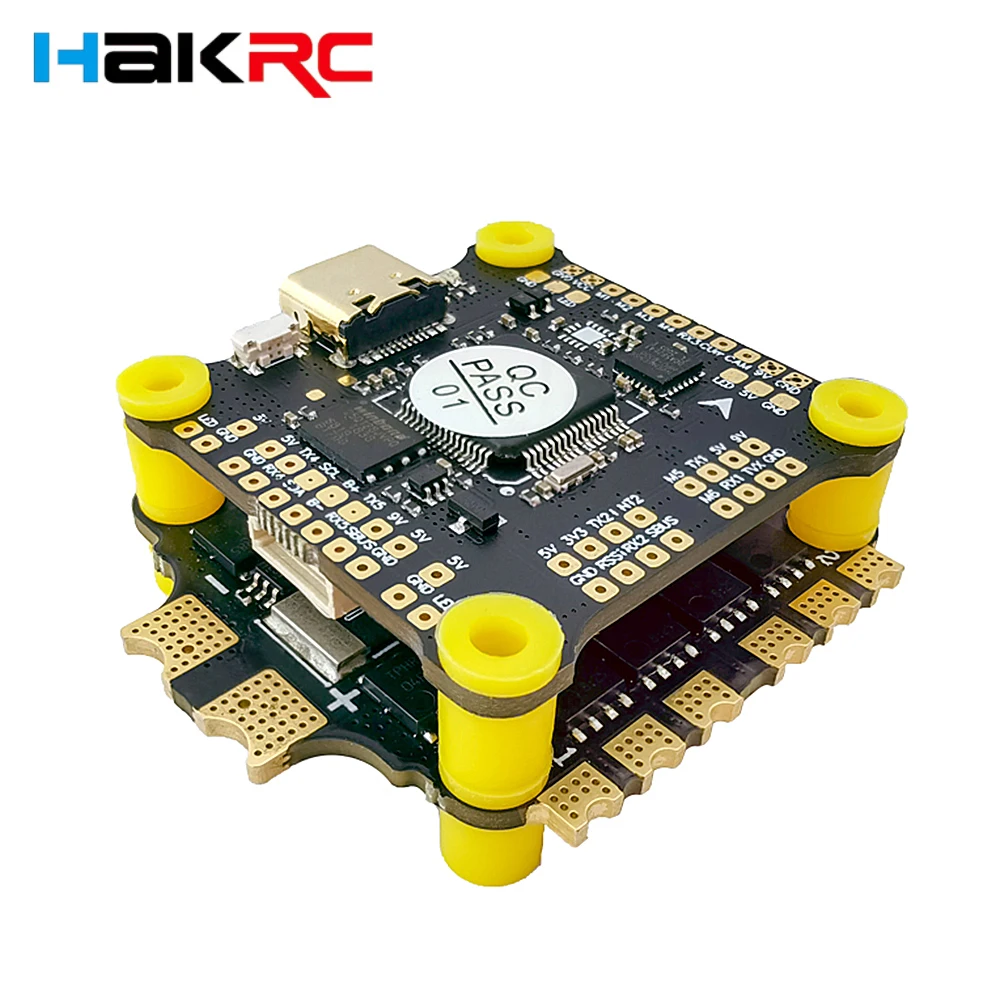 Управление полетом HAKRC F405 F4 DJI 8 бит 45 а 32 бит 60 А 4 в 1 ESC DShot150/300/600/1200 PWM 3-6S для гоночного дрона RC FPV