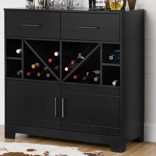 Фото Wohnzimmer Hochwertige Moderne Weinbar Schrank Moderne Holz MDF Wein Regale Für Esszimmer №2