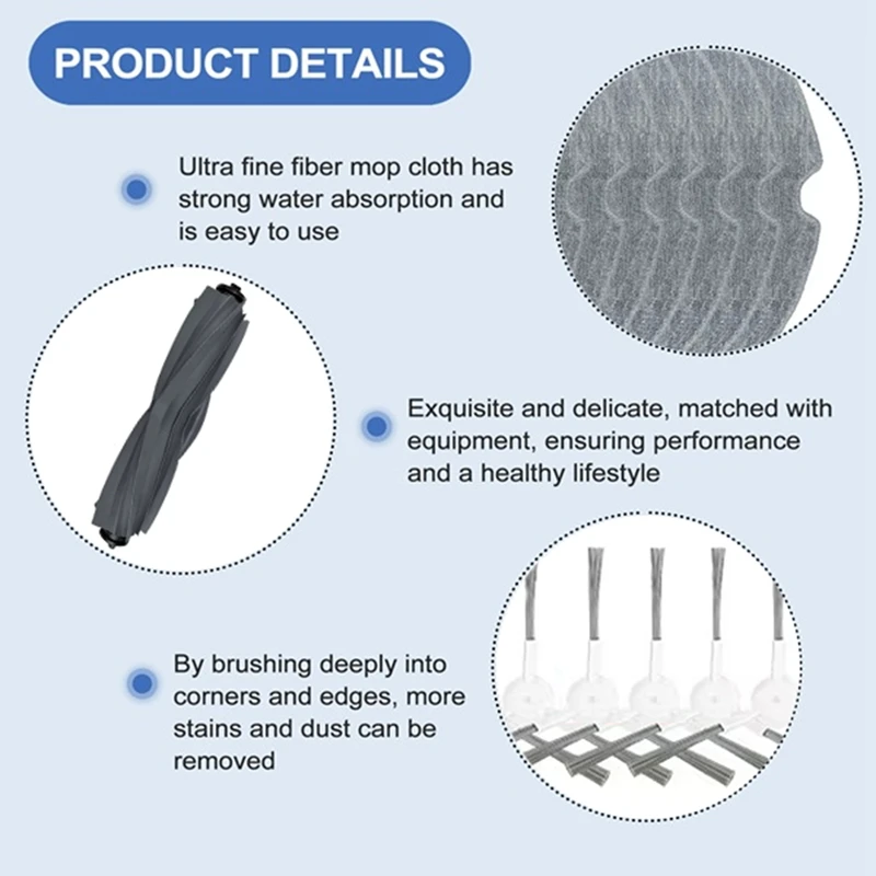 Запасные части для Dreame D10 Plus Gen 2 RLD32GD аксессуары роботов-пылесосов основная