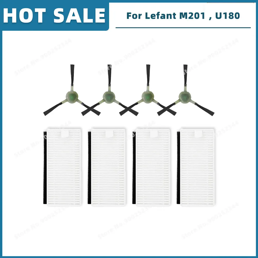 

Запчасти для робота-пылесоса OSSIEAO к Lefant M201, U180, OKP Life K8, MyGenie H20