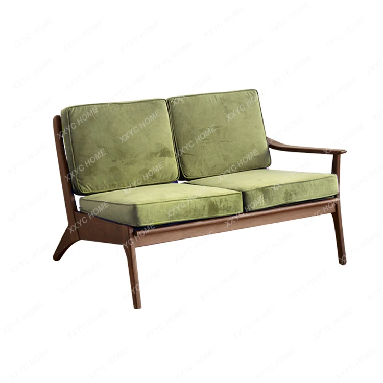 Скамейка Lorin для отдыха североамериканский Ретро диван из массива дерева стул