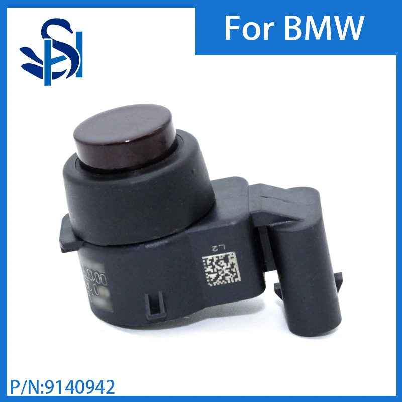 9140942 Радарная система парковочного датчика PDC цвета бордового для BMW 1 3 X1 Z4 E81 E82 E88