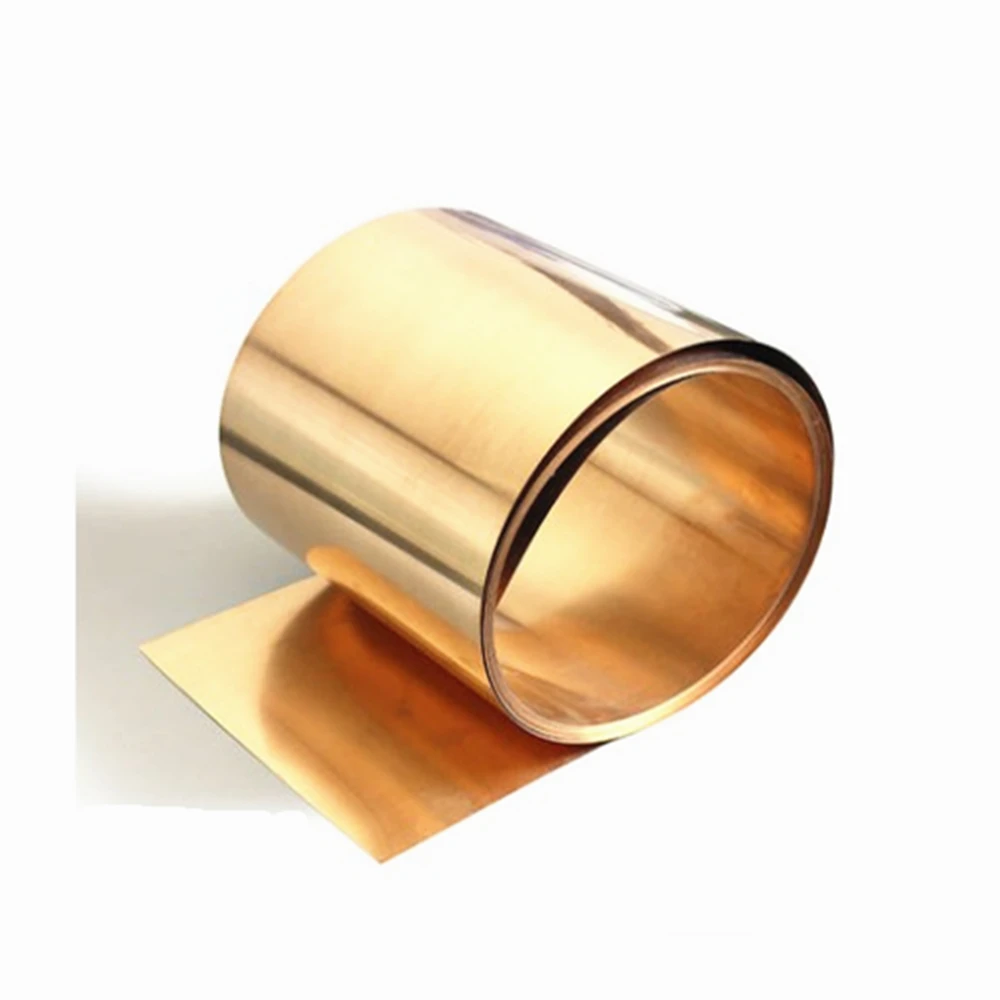 Бериллиево-медный лист Be-Cu Board износостойкая лента из бериллиевой бронзы 0 08-1 мм