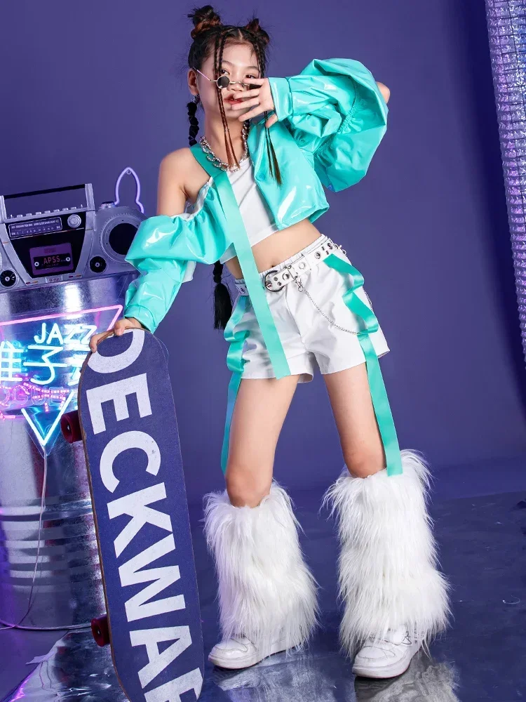 Модель для подиума девочек детская крутая одежда осенне-зимняя одежда-BC K-PoP