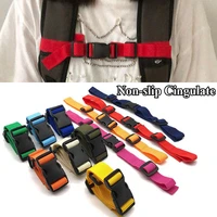 non slip backpack chest strap adjustable dual release buckle outdoor camping tactical bags straps children backpack accessories