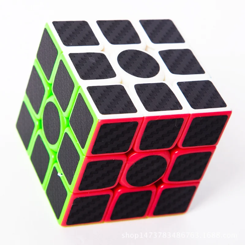 

3D Printing 3*3*3 Child Puzzle Carbon Fibre Wear Cube Fingertips For Games Children Years Magic Cauldron Speed Toy Fidget Toys