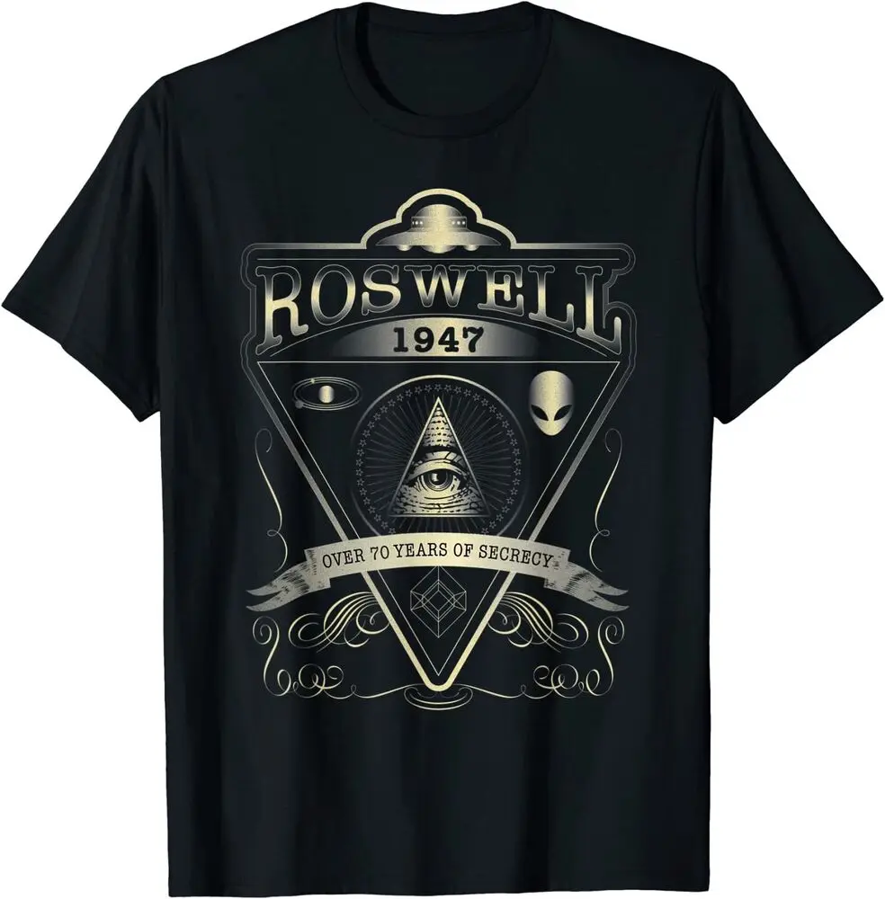 

Roswell 1947 Alien T-Shirt - Vintage Style Ufo, Area 51 Tee S-3Xl