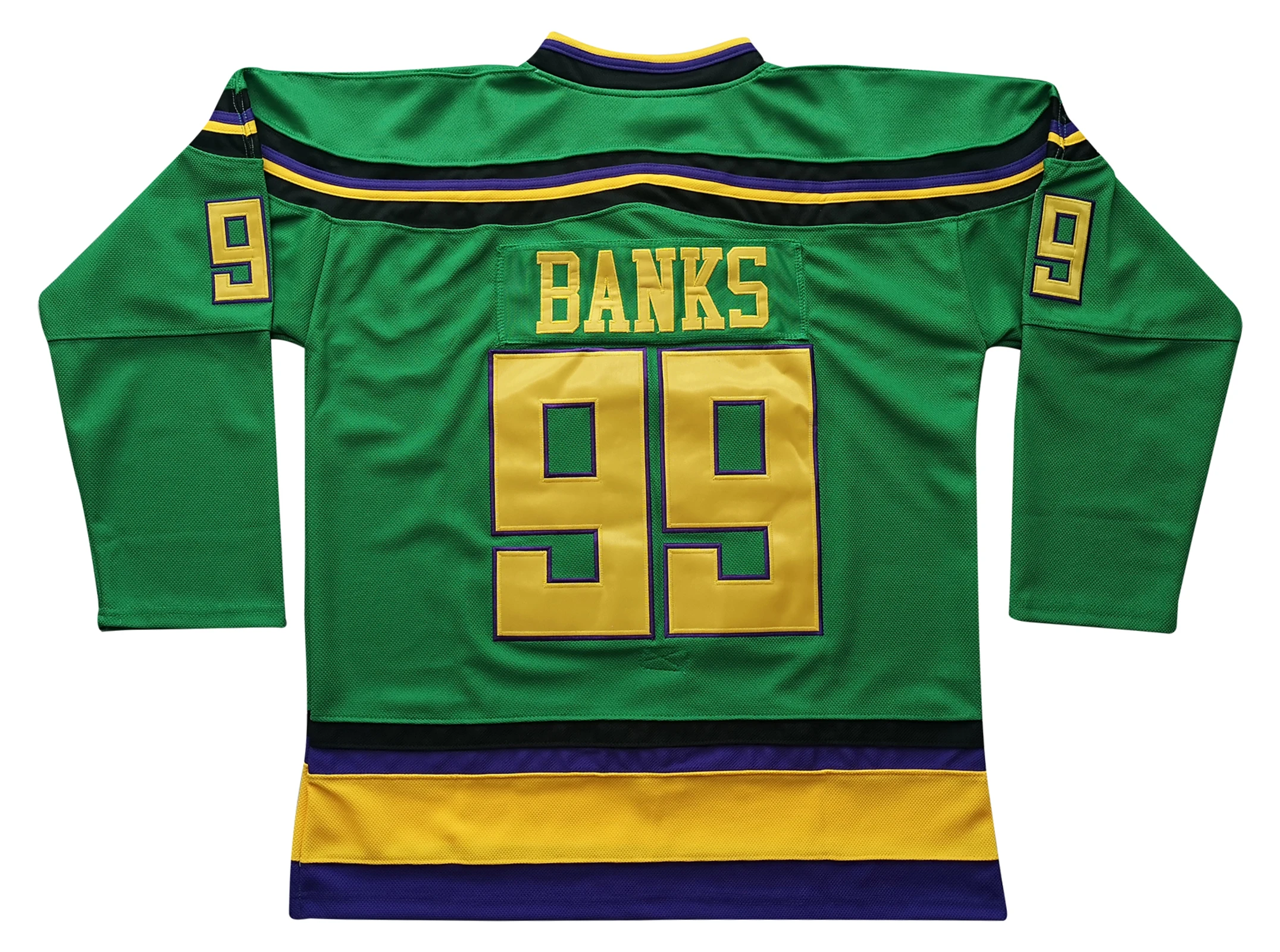 Свитер спортивный с надписью на тему хоккея 99 Адама Бэнкс |