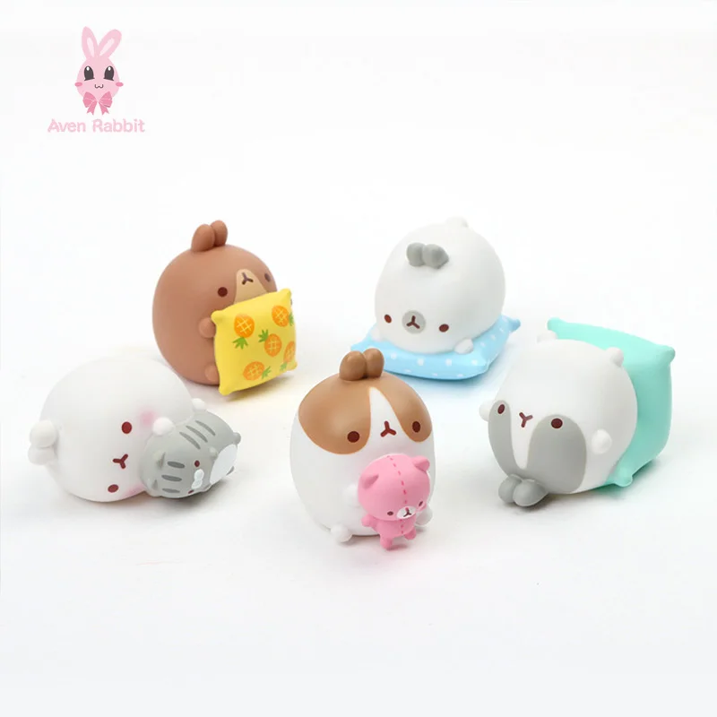Кролик моланг набор для ленивого воскресенья корейские игрушки подарок на день