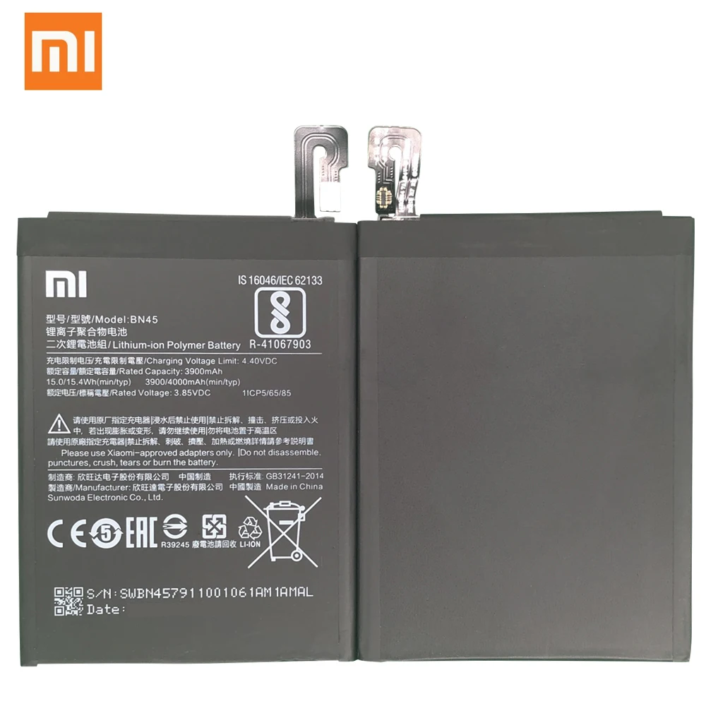 Аккумулятор для Xiaomi Mi 7 5X A2 Lite Redmi 3 Pro 3S 3X 4X 4A 4/6 4 5A 5 Plus 6 7A Go Note 3501-5000 мАч | Мобильные