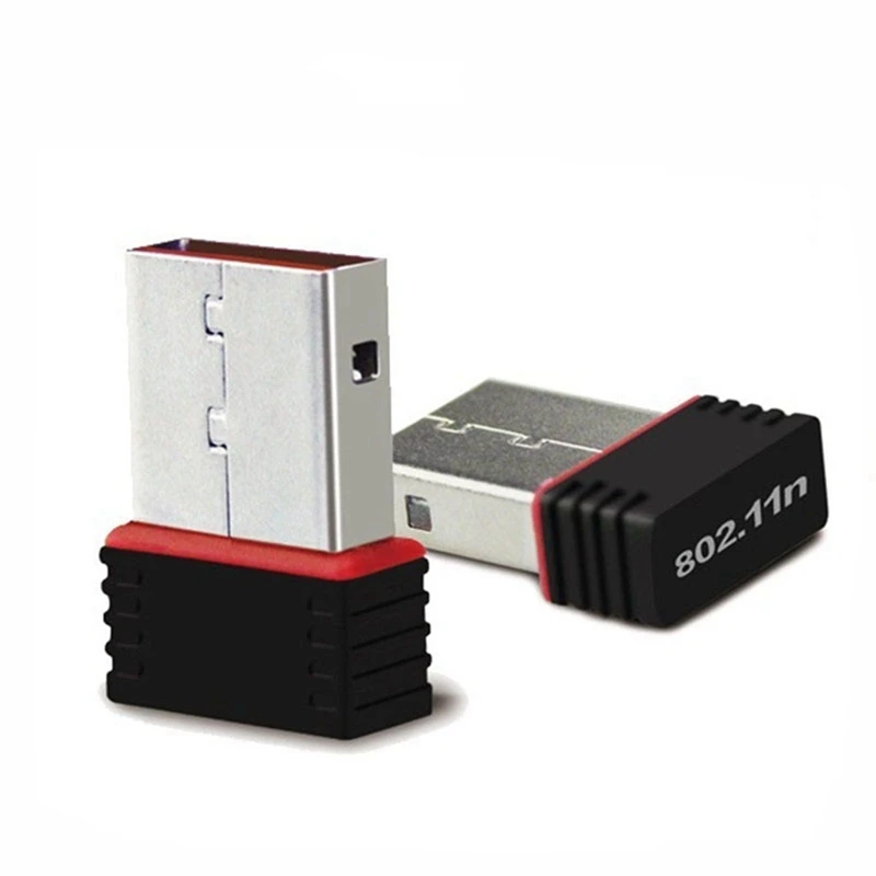 

2 шт. 150 Мбит/с 2,4G IEEE802.11N USB2.0 для мини USB сетевой карты беспроводной Wi-Fi адаптер для планшета/ПК/ТВ приставки