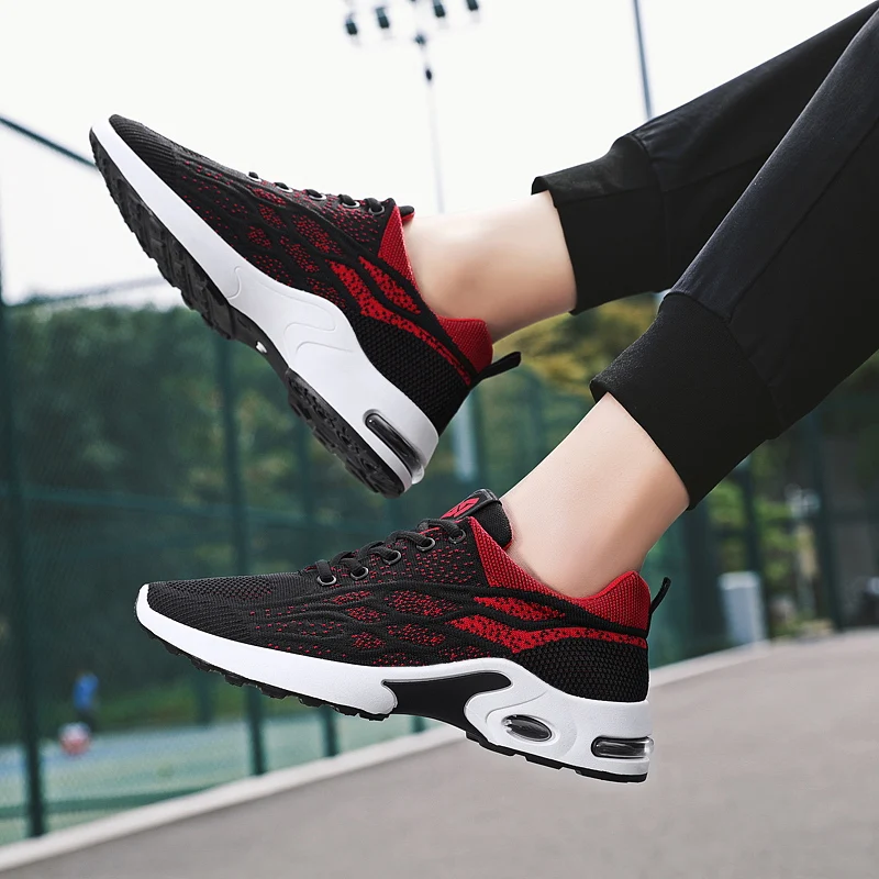 Casual Sneakers Cushioning Outdoor Running Shoes for Men Non-slip Sport Male Shoes Professional Athletic Training Men Air Shoes