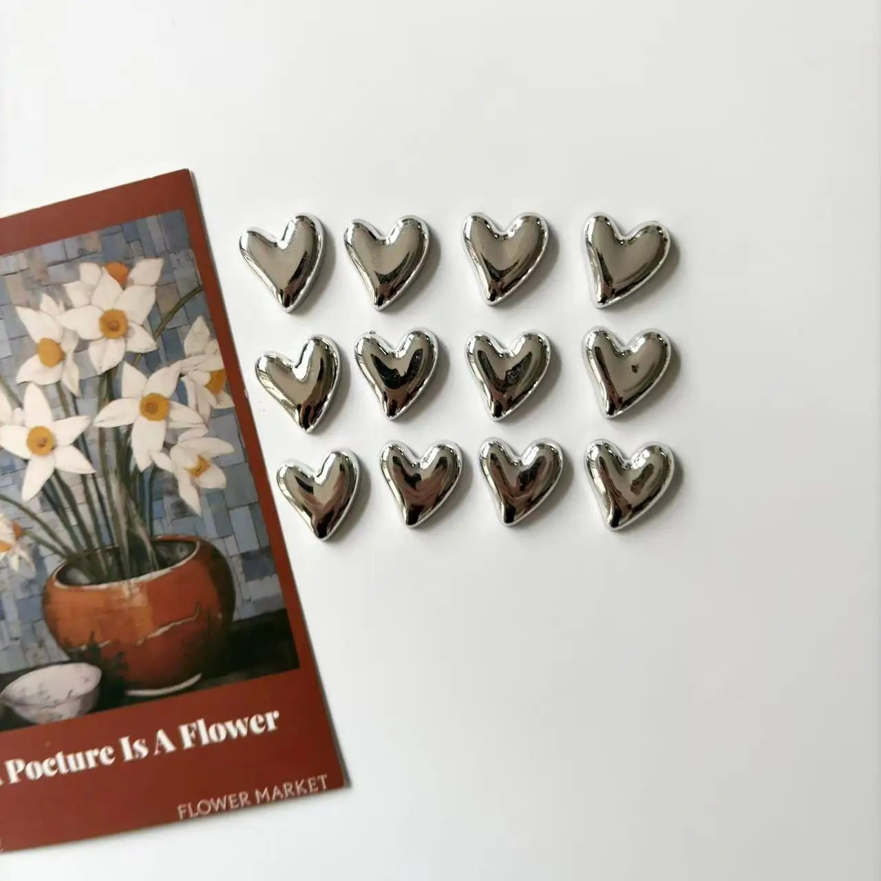 

Магниты на холодильник в форме сердца