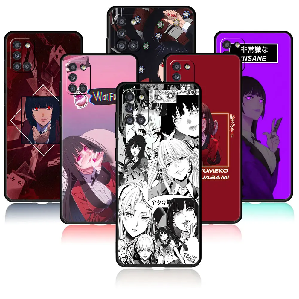 

Case For Samsung A21s A51 A12 A71 A41 A72 A32 4G A52 A31 A02s A52s 5G A53 A13 A22 A03s A33 A73 Thin Anime Kakegurui Jabami