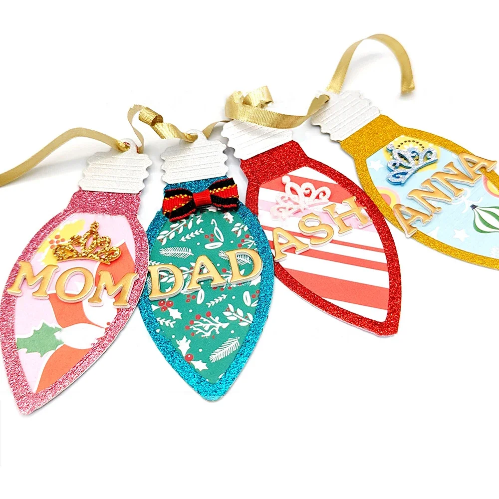 Рельефные рождественские тематические штампы с фруктами для чайных чашек