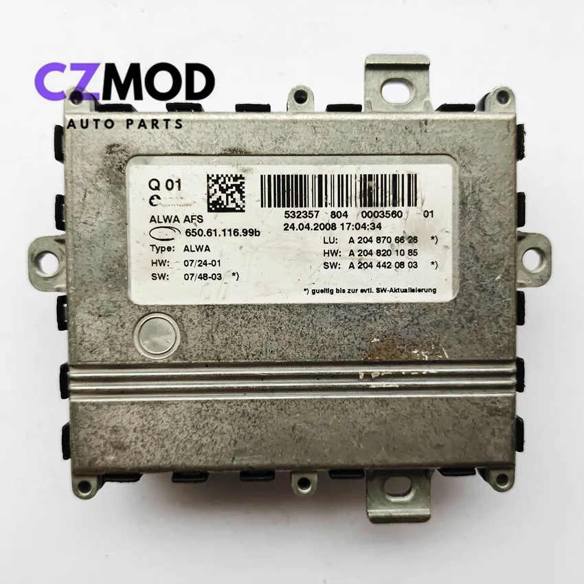 

CZMOD Original Used A2048706626 6506111699b Headlight LED Control Unit For 09-12 Mercedes-Benz GLK X204 650.61.116.99b