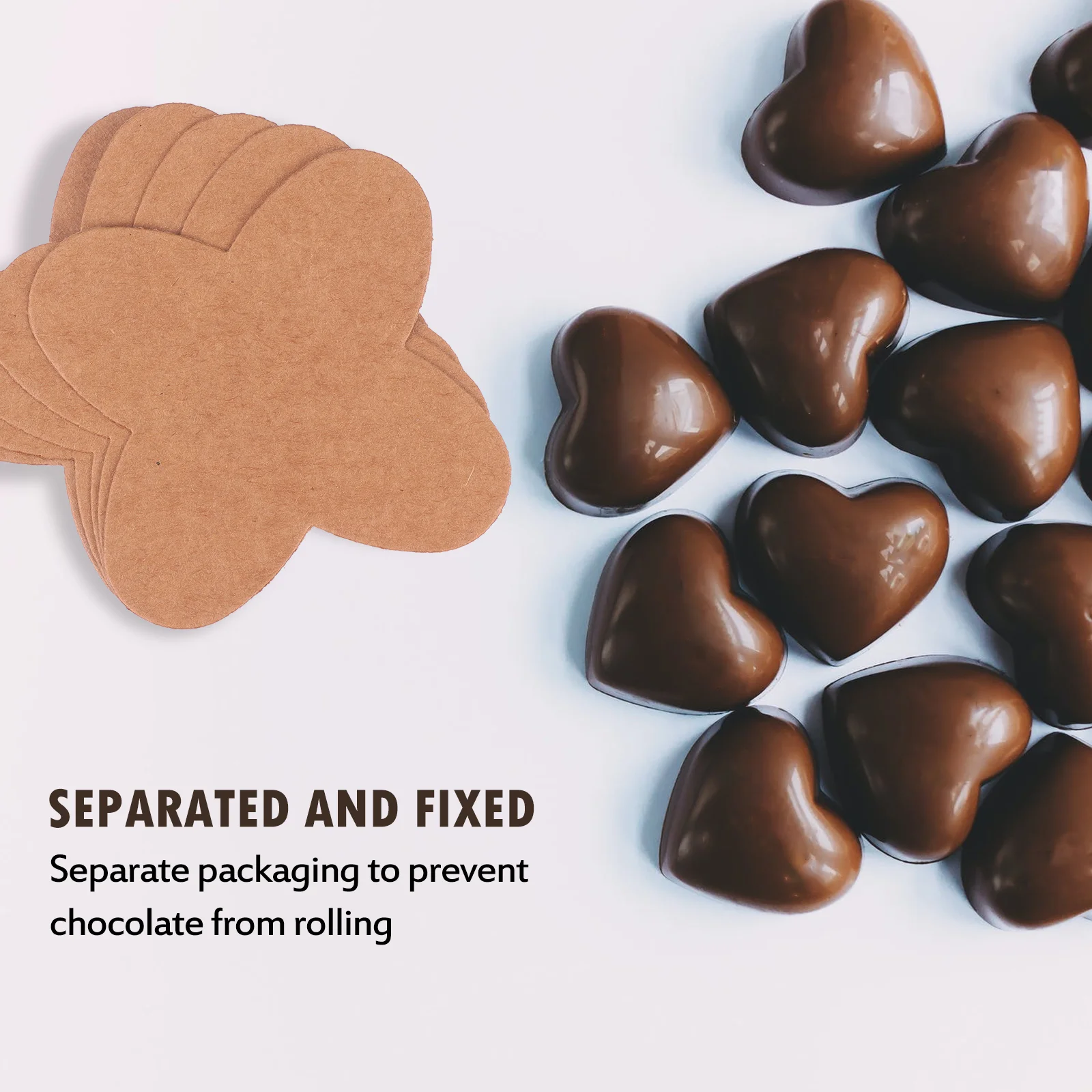 100 шт. поднос для печенья шоколадная пищевая бумага закуска квадратный кекс