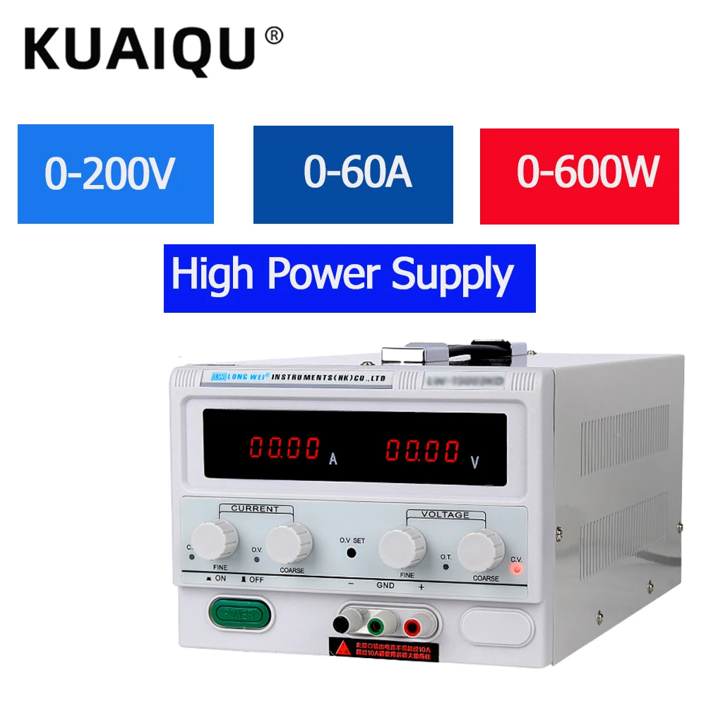 

100V 5A DC Power Supply Adjustable Voltage Regulator Lab Switching Variable Bench Source Laboratory Stabilizer 60V 20A 30V 30A