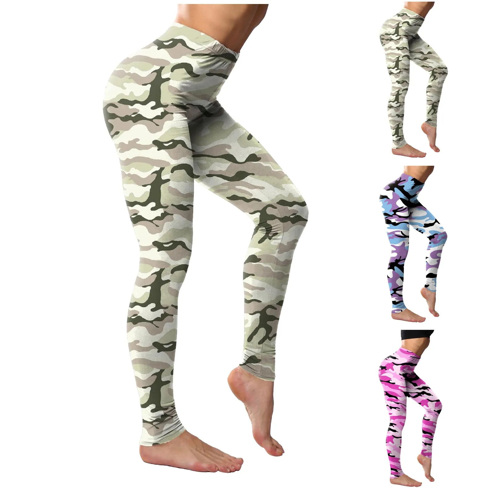 

New Camo Seamless Leggings High Waist Yoga Pants Booty Gym Sports Pants Push Up Leggings Women Fitness Workout Sport Leggins 25#