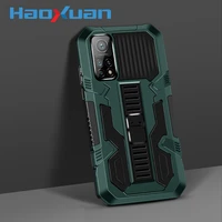 shockproof armor protective case for xiaomi note 10 10pro 10lite kickstand phone case for xiaomi cc9pro 10tpro 11lite 11 cover