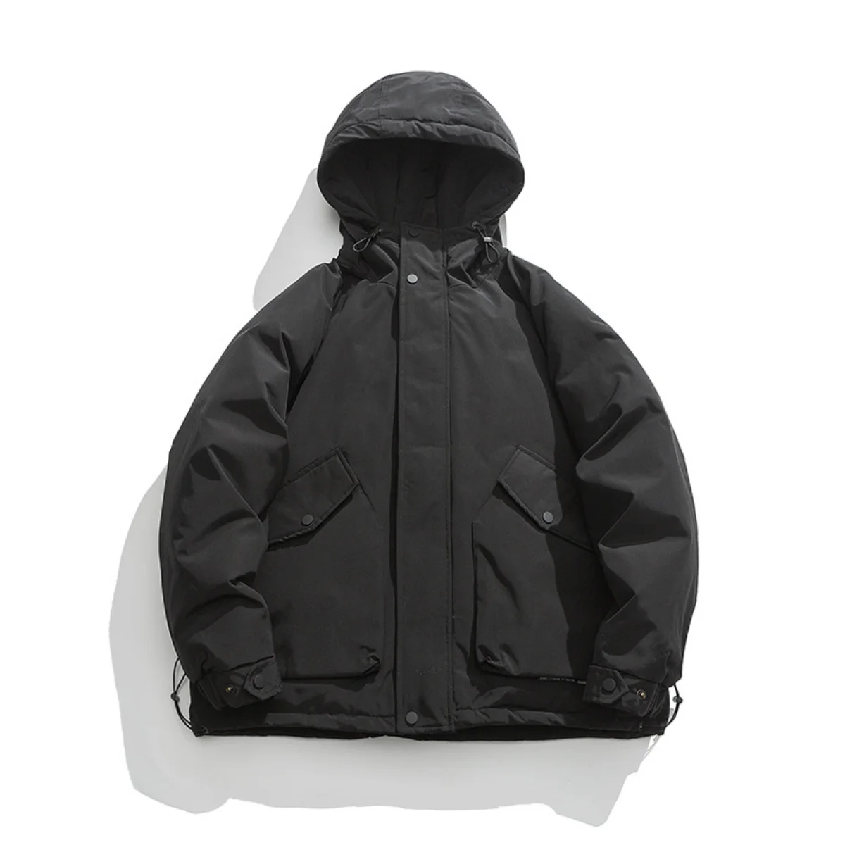 Cotton Coat Men's Outdoor Mountain Trench Coat Men's Cotton Coat Winter Japanese Vintage Overalls Men's Winter Jacket Men