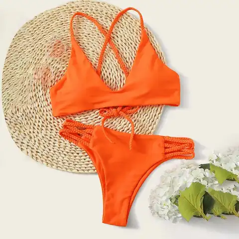 Women's Sexy Bikini Cover Split Swimsuit Three Skirt Up Printed Piece With Mesh Swimwears Tankinis Set Swimsuits Top