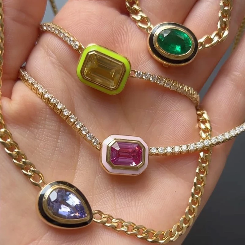 Оптовая продажа модное эмалированное розовое сердце искусственное