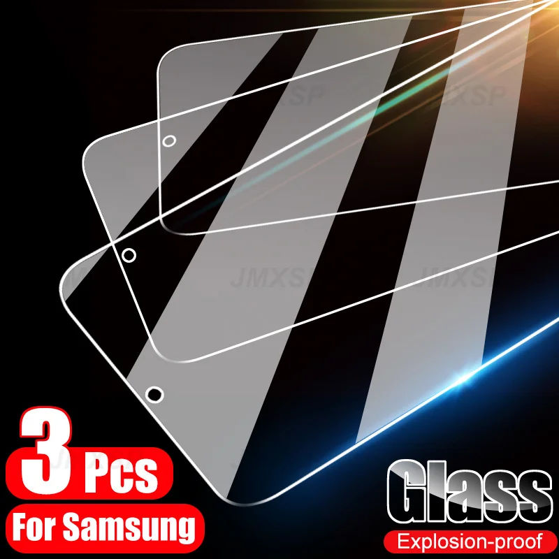 

3Pcs Tempered Glass For Samsung Galaxy A10 A20 A20E A30 A40 A50 A60 A70 Protective Glass For Samsung M10 M20 M30 M40 M30S Glass