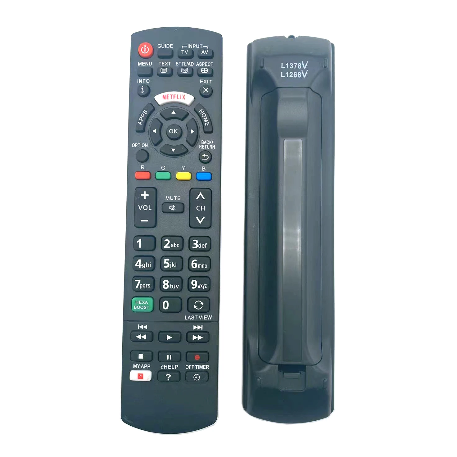 

Replacement Remote Control for Panasonic TV N2QAYB001181 N2QAYB001180 N2QAYB001212 N2QAYB001211 N2QAYB171220 N2QAYB001012