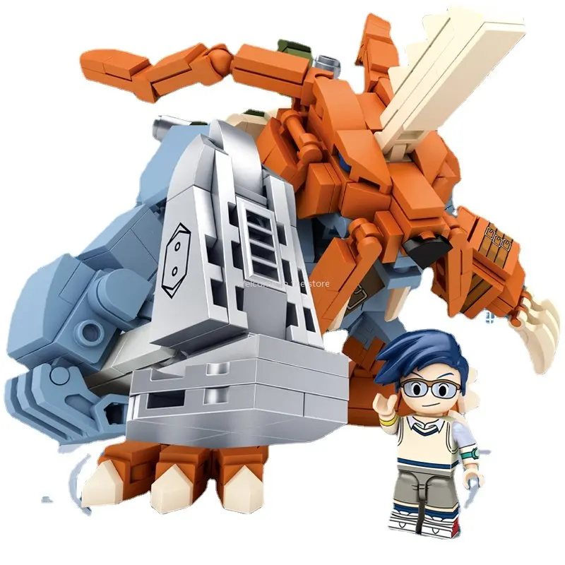 

SEMBO 4 Styles Digital Anime Building Blocks Action Figure Models Bricks Garudamon Model Toys Children Doll Kids Gift