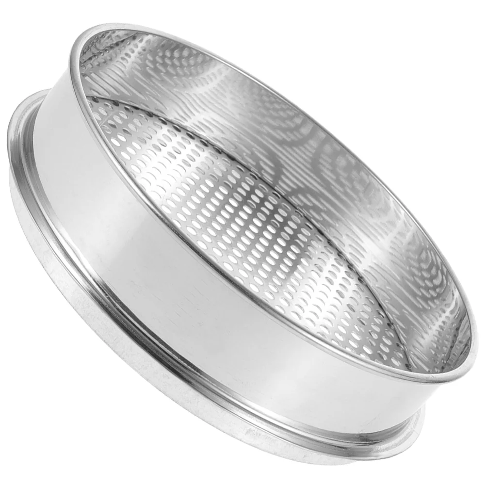 

Stainless Steel Food Sifter Home Sieve Soil Grading Compost Kitchen Supply Fine Mesh