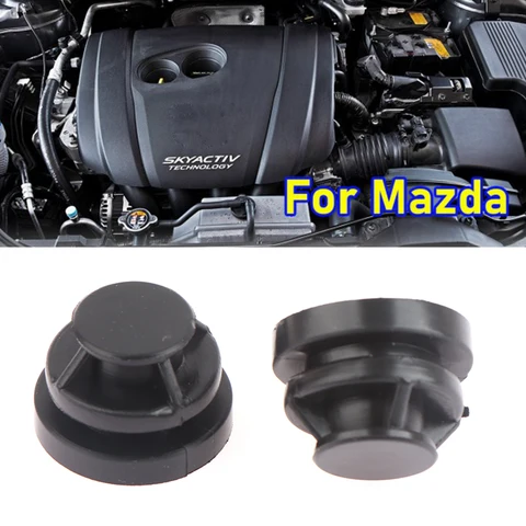2 шт., резиновые втулки для верхней крышки двигателя Mazda Axela CX4 CX5