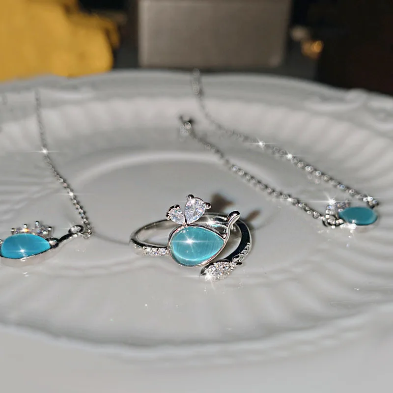 

Свежий и игривый милый кошачий Глаз Регулируемый браслет с цирконием класса ААА