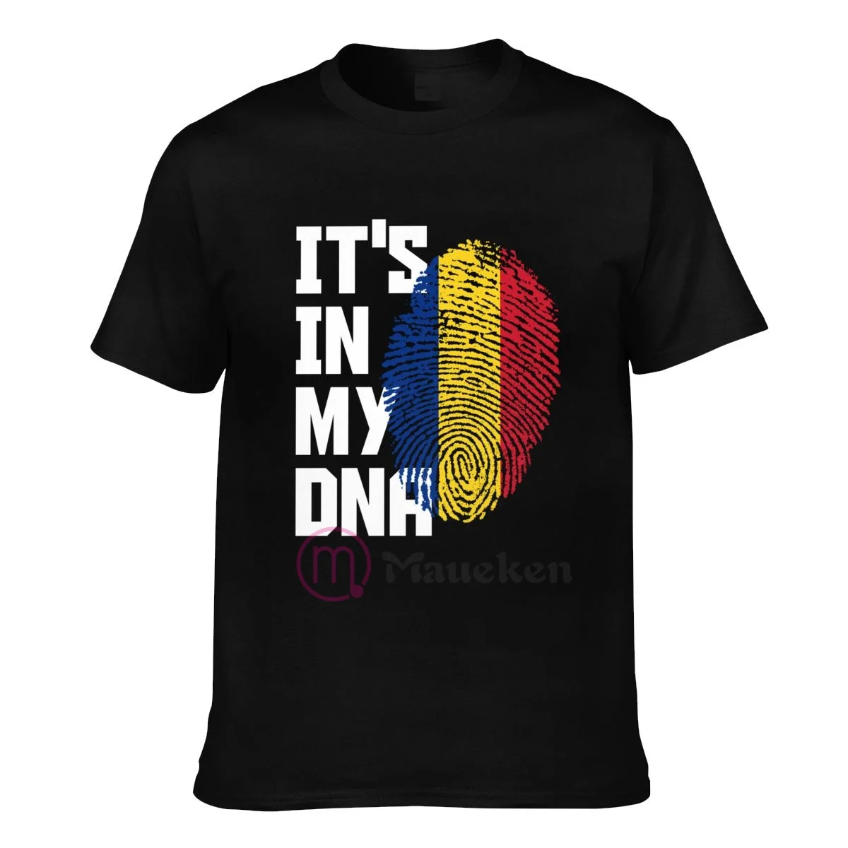 

Мужские и женские футболки с флагом Румынии It's in my dna, хлопковая Футболка в стиле Харадзюку