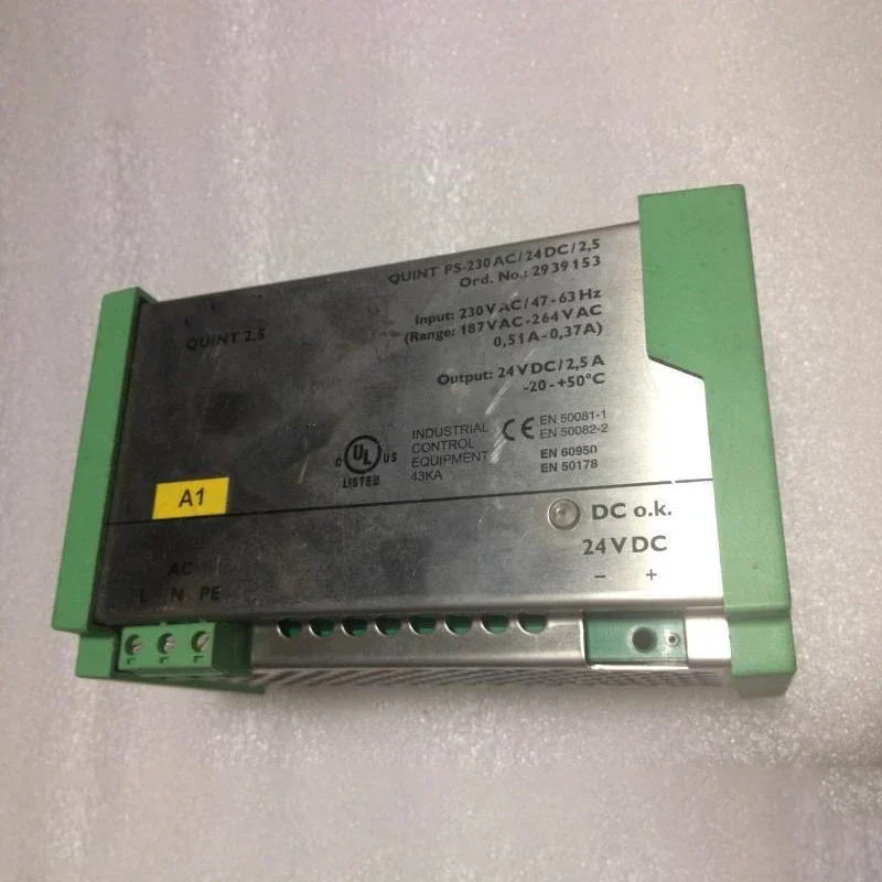 QUINT PS-230AC/24DC/2 5 24V5A 2939153 Для блока питания PHOENIX