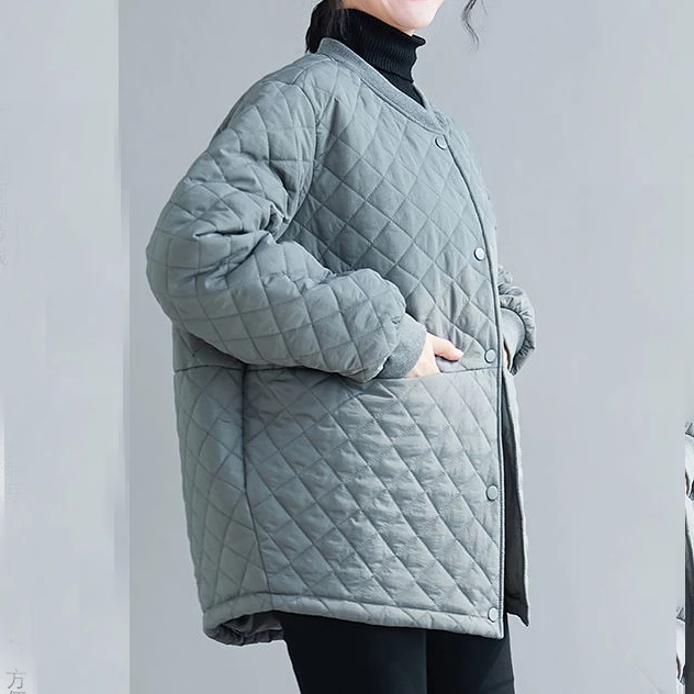 women's autumn winter new solid color baseball uniform cotton jacket  winter jacket women 2021 COTTON  WOMEN