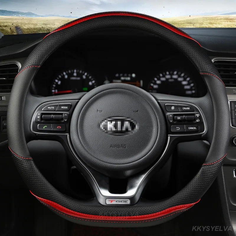 

D-образная оболочка для колес Kia Stinger Soul 2018-2021 Picanto X-line Morning Ceed GT Stonic Sportage продолжить K5 Optima