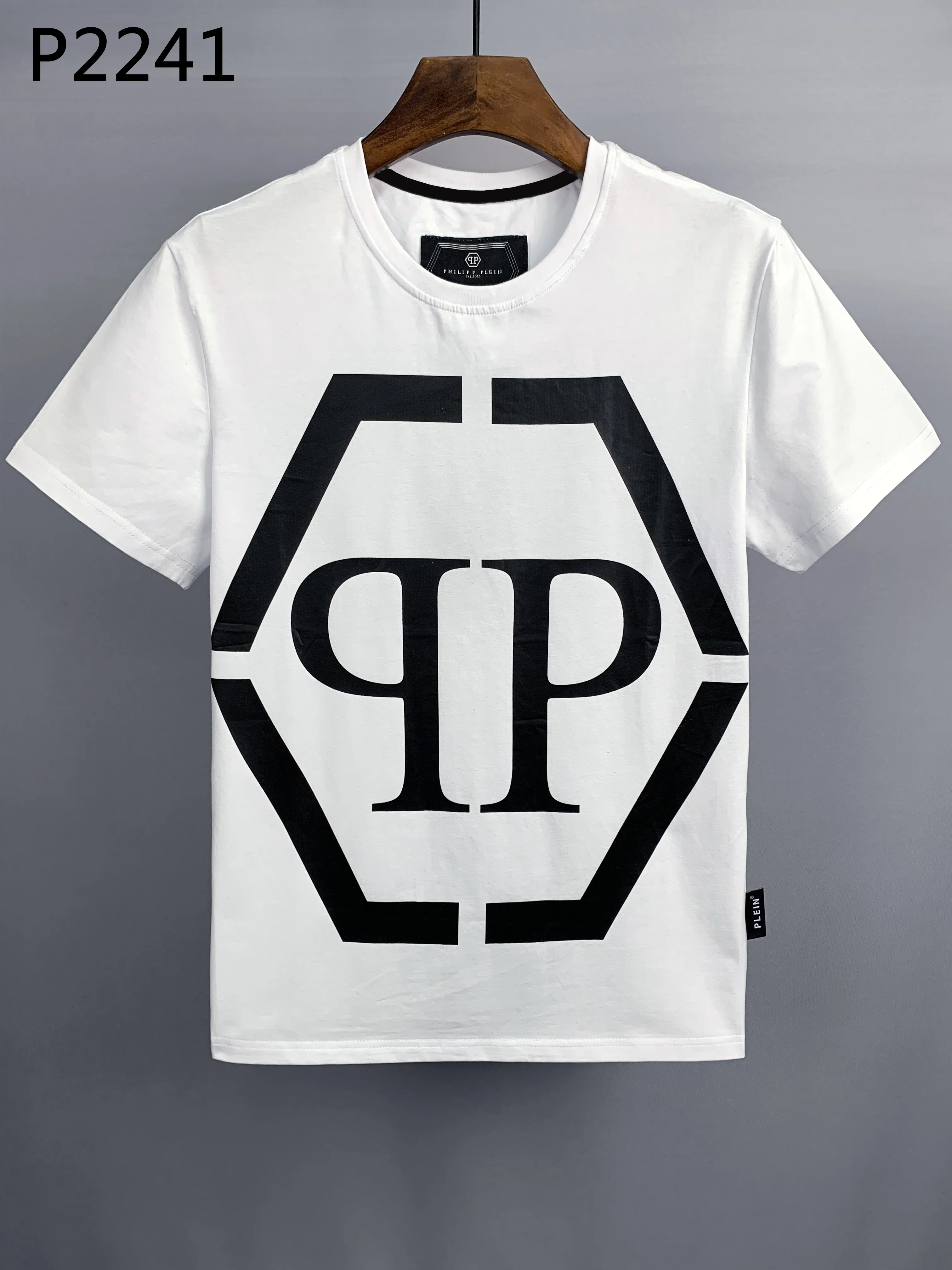 

Top Printed PP Mens Luxury Brand Designer T Shirts 2023 Summer Plein Cotton Tees Tops Skull Men Casual Cotton T-Shirt M TO 3XL