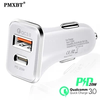 car charger usb type c pd fast charger quick charge 3 0 for iphone 13 samsung s9 xiaomi huawei car charging moible phone charger