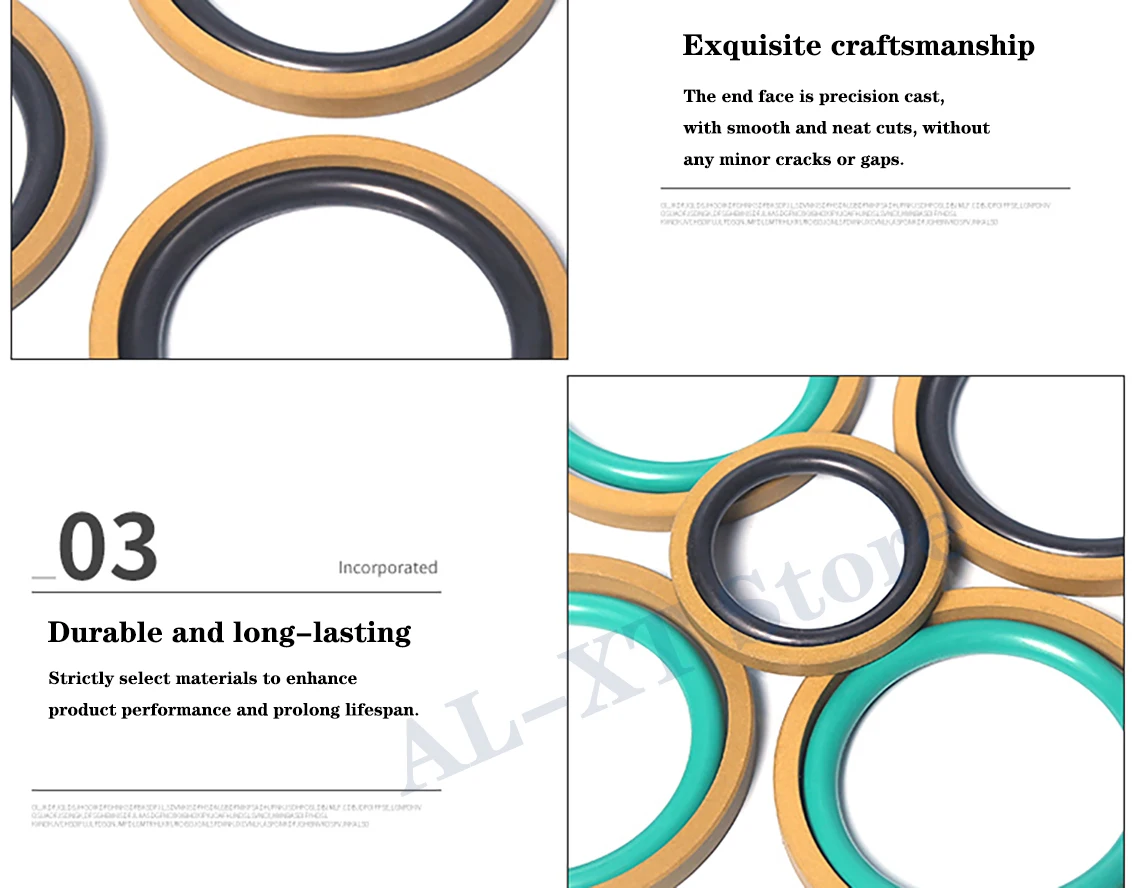 Высокотемпературное отверстие STD с кольцевым поршневым уплотнительным кольцом OD