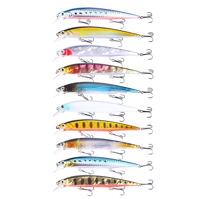 

1Pcs Minnow Fishing Lure Floating Hard Bait Wobbler Jig Bait Crankbait Carp Pike Bass Pesca Fishing Tackle SwimBait