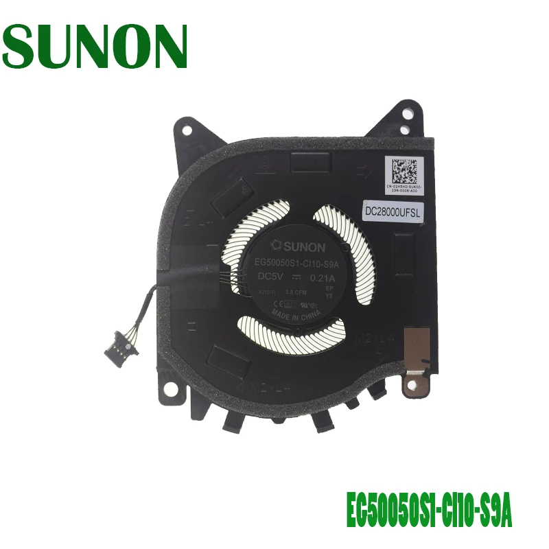 

Охлаждающий вентилятор для ноутбука EG50050S1-CI10-S9A DC5V 0.21A 4Pin 02H5HD DC28000UFSL