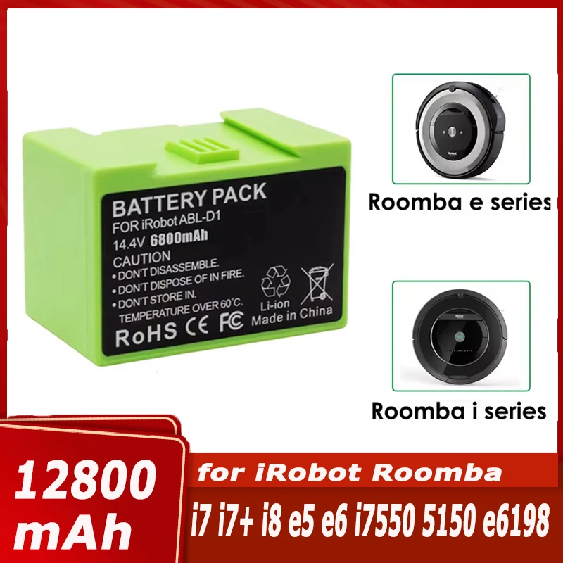 Фото Аккумулятор ABL-D1 для iRobot Roomba I серии и i7 i7 + i8 e5 7150 7550 e5150 e5152 4624864   АБЛ-Д1 №1