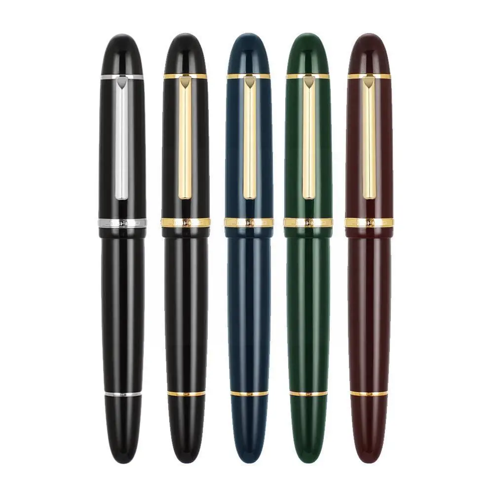 

Jinhao X159 акриловая перьевая ручка с золотым зажимом, 2.6 калибр, EF канцелярские принадлежности, электронные чернила, офисные ручки Iraurita, школа в Y7K3