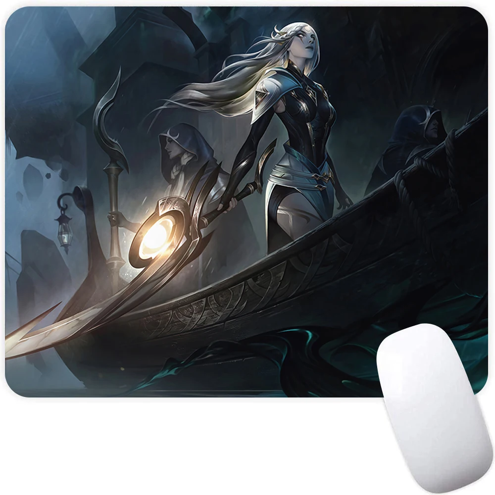 League of Legends Diana Small Gaming Mouse Pad Computer Mousepad PC Gamer Mouse Mat Laptop Mausepad XXL Keyboard Mat Desk Pad images - 6